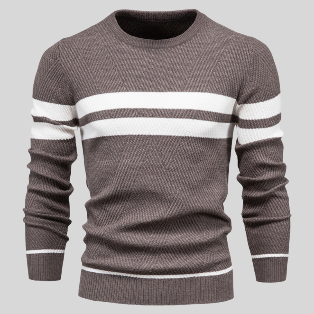 Elmer™ | Suéter de algodón cálido con un toque atemporal