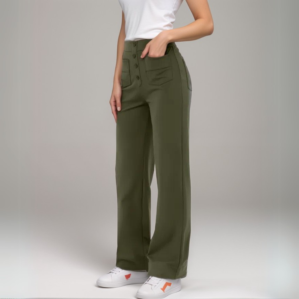 Elsa™ | Pantalones elásticos de cintura alta