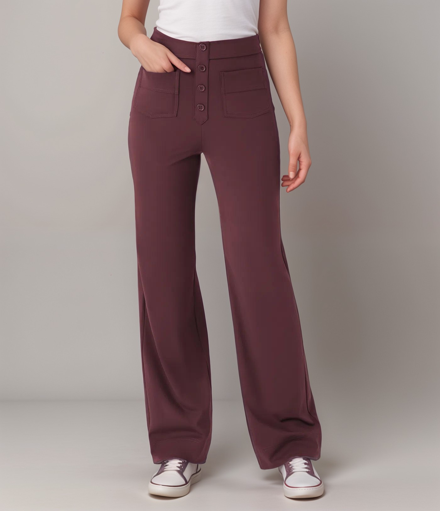 Elsa™ | Pantalones elásticos de cintura alta