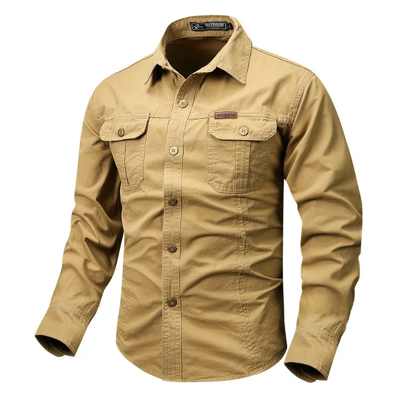 Erik™ | La camisa safari perfecta para hombres con estilo y activos
