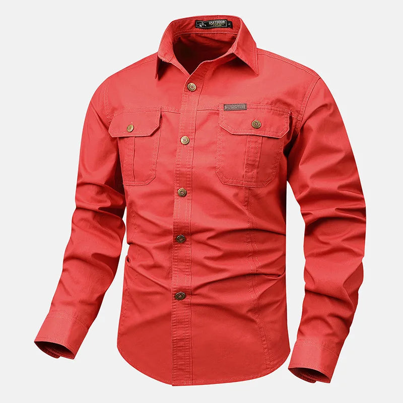 Erik™ | La camisa safari perfecta para hombres con estilo y activos