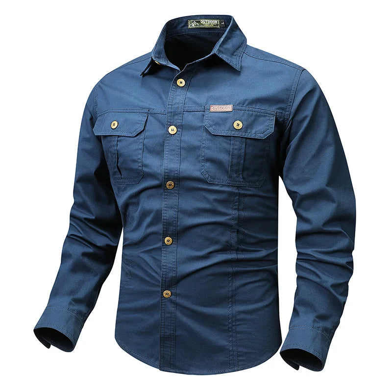 Erik™ | La camisa safari perfecta para hombres con estilo y activos