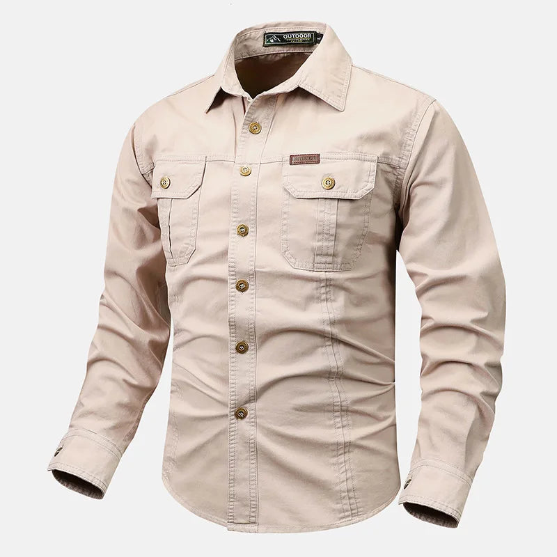 Erik™ | La camisa safari perfecta para hombres con estilo y activos