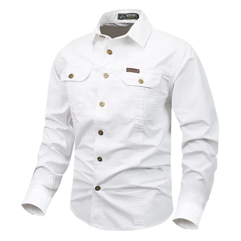 Erik™ | La camisa safari perfecta para hombres con estilo y activos