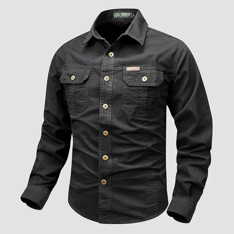 Erik™ | La camisa safari perfecta para hombres con estilo y activos