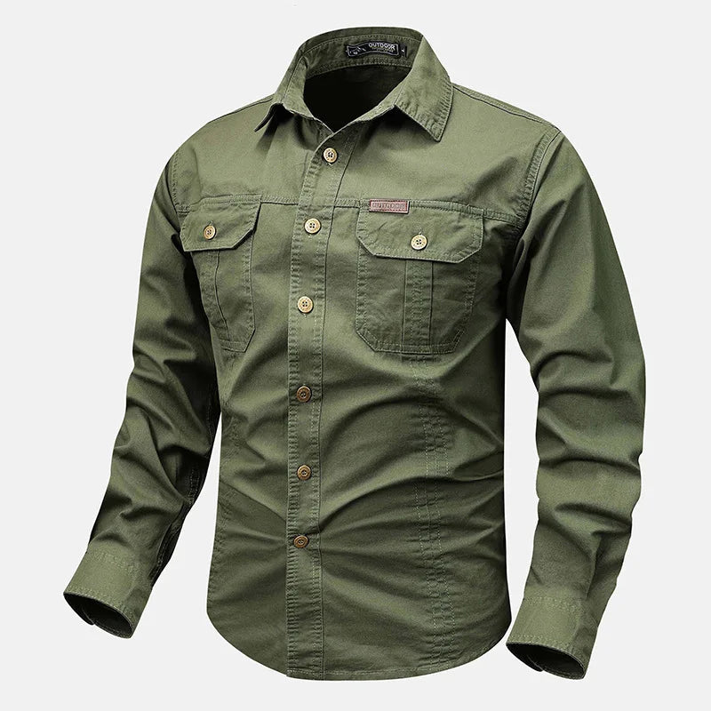 Erik™ | La camisa safari perfecta para hombres con estilo y activos