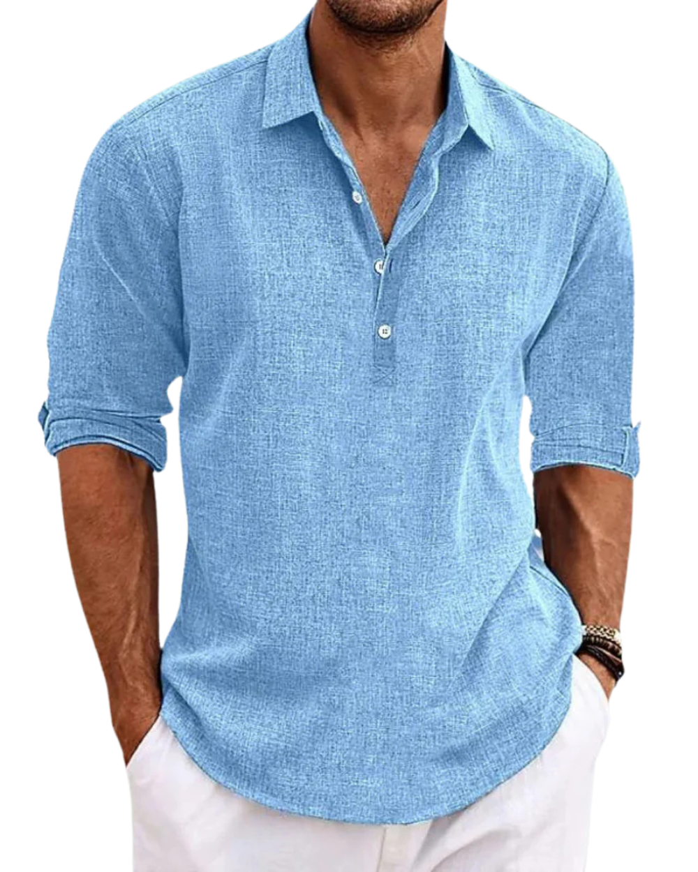 Halvar™ | Camisa clásica de algodón