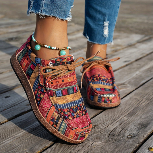Idun™ | Zapatos retro coloridos para mujer