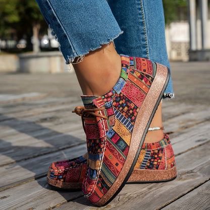 Idun™ | Zapatos retro coloridos para mujer