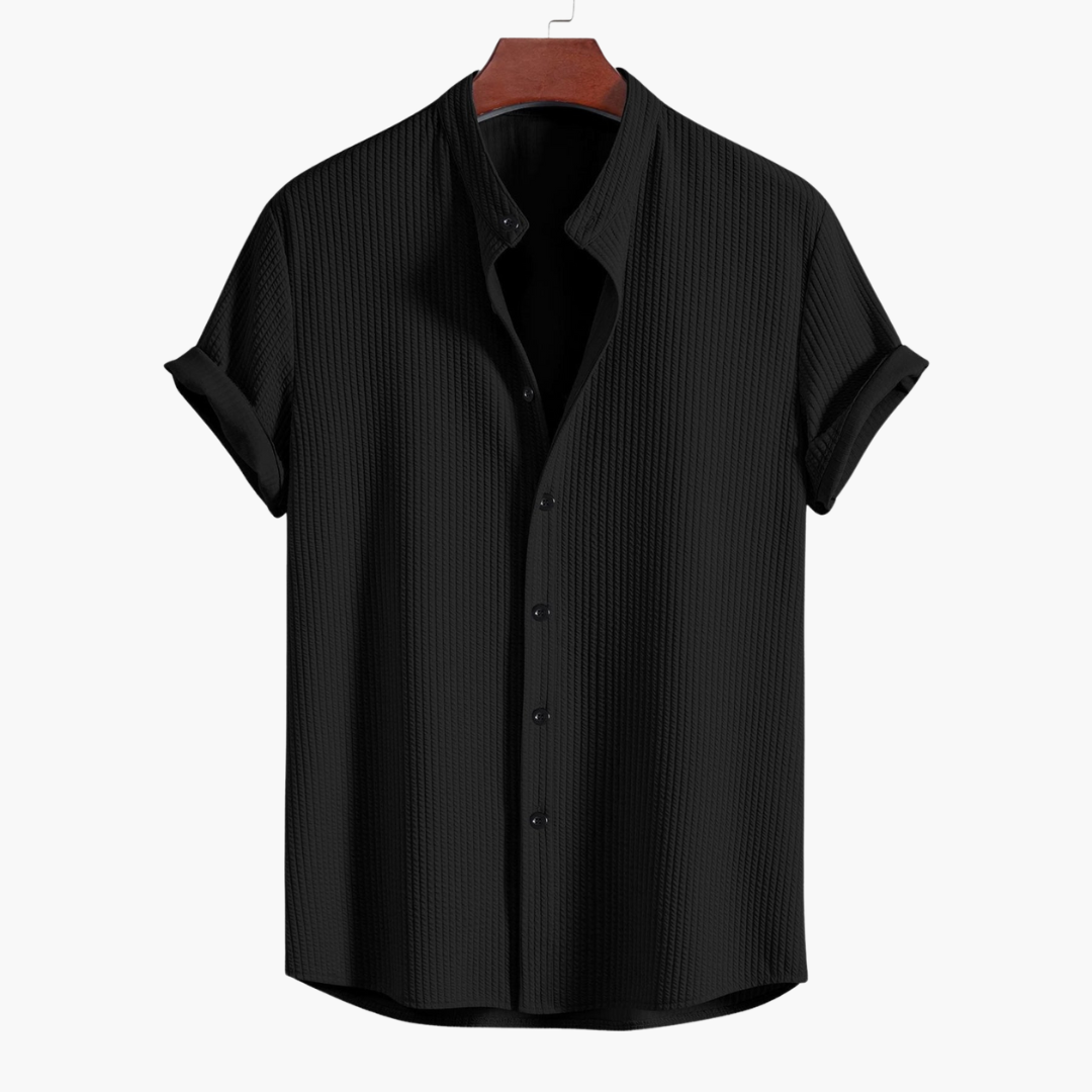 Johan™ | Camisa de hombre con cuello alto