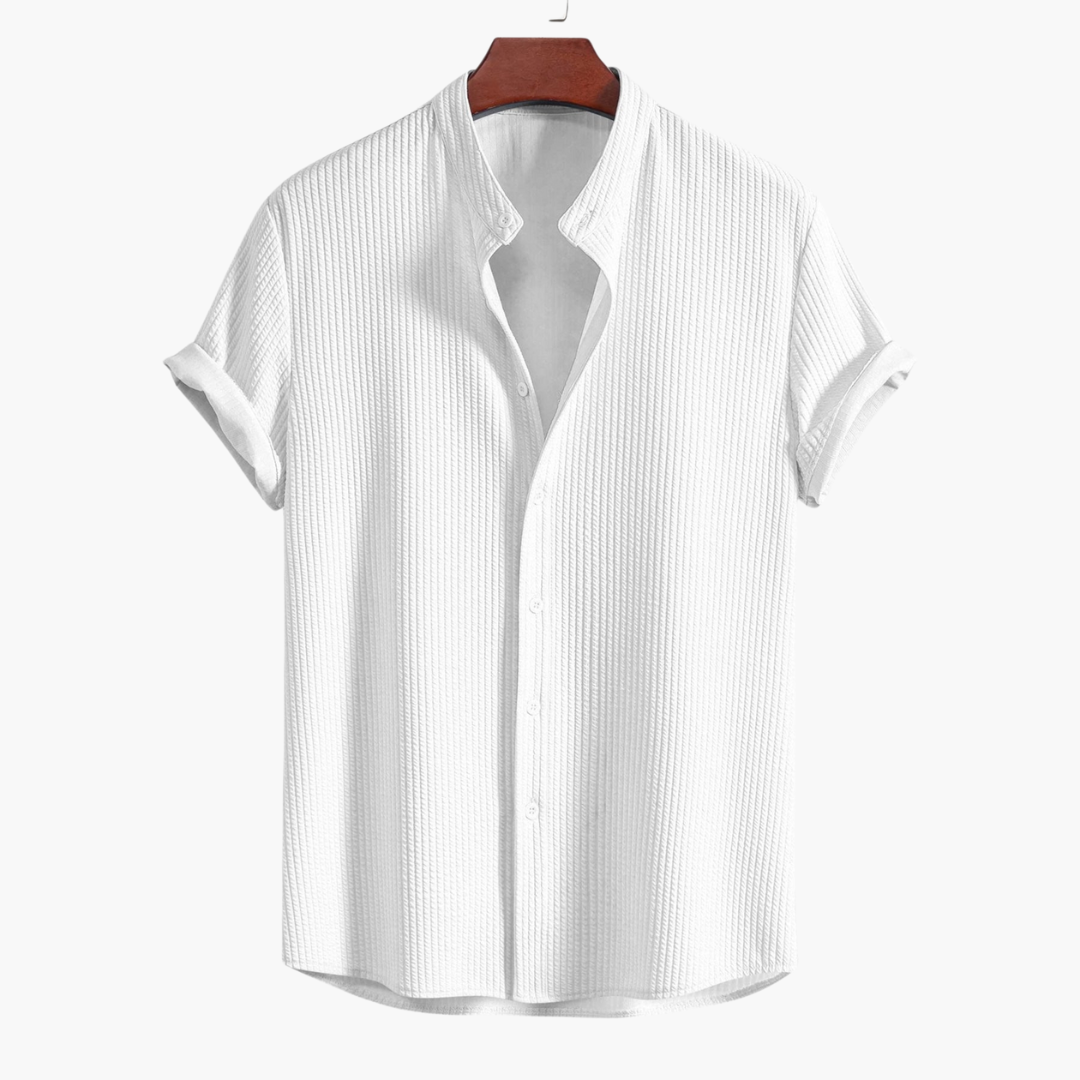 Johan™ | Camisa de hombre con cuello alto