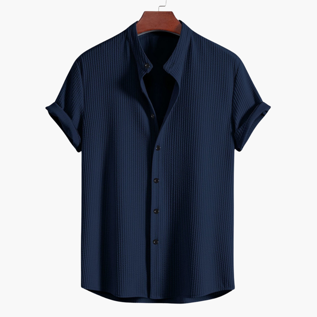 Johan™ | Camisa de hombre con cuello alto