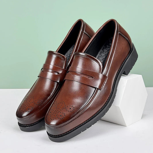 Jörgen™ | Mocasines clásicos de piel auténtica