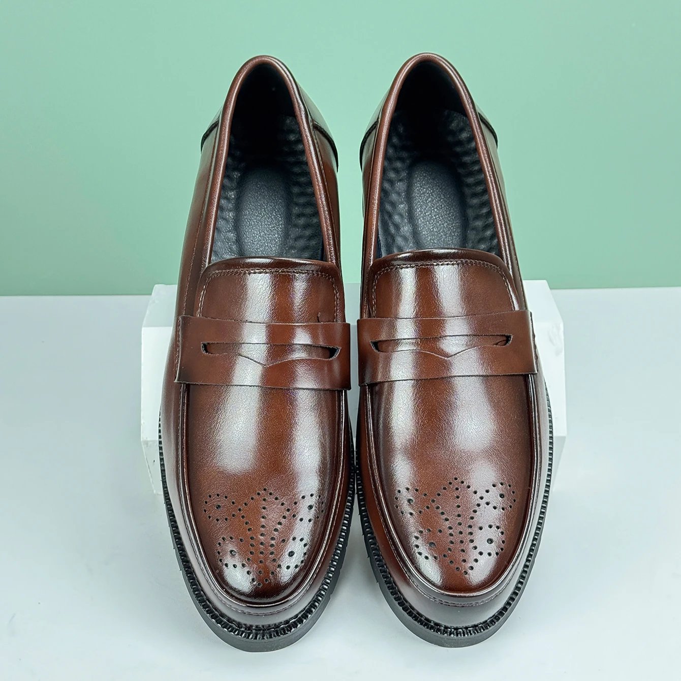 Jörgen™ | Mocasines clásicos de piel auténtica