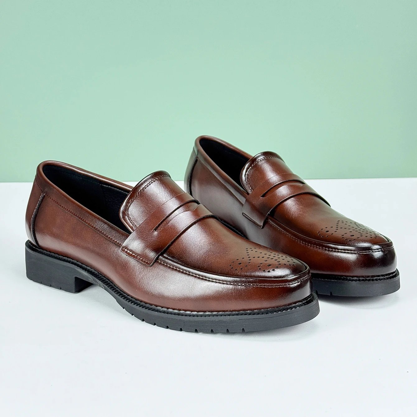 Jörgen™ | Mocasines clásicos de piel auténtica