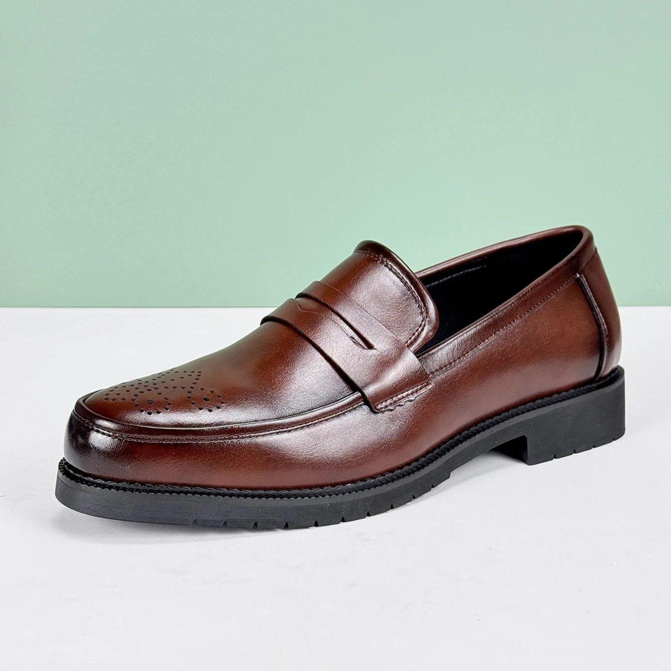 Jörgen™ | Mocasines clásicos de piel auténtica