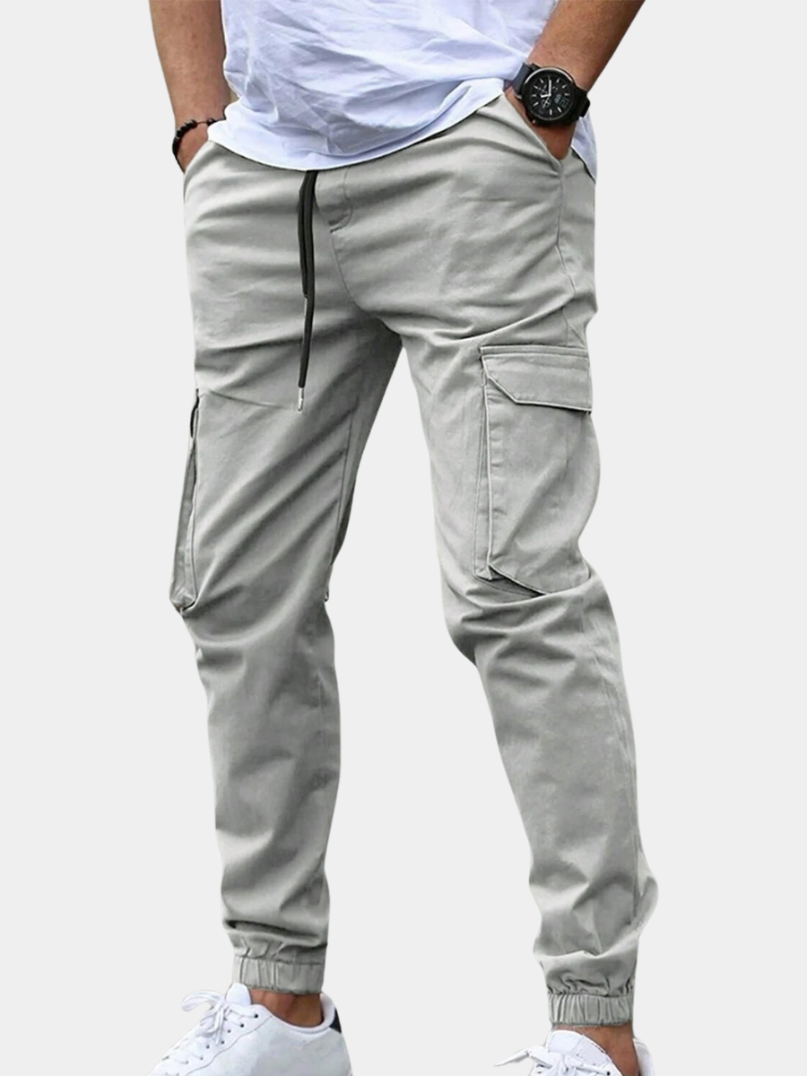 Juuso™ | Joggers cargo elásticos
