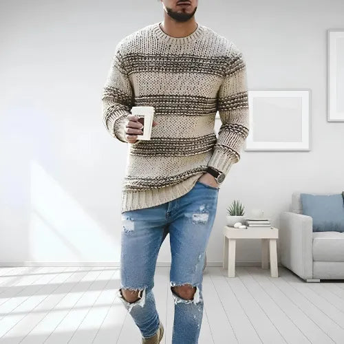 Leif™ | Jersey de punto de calidad prémium atemporal