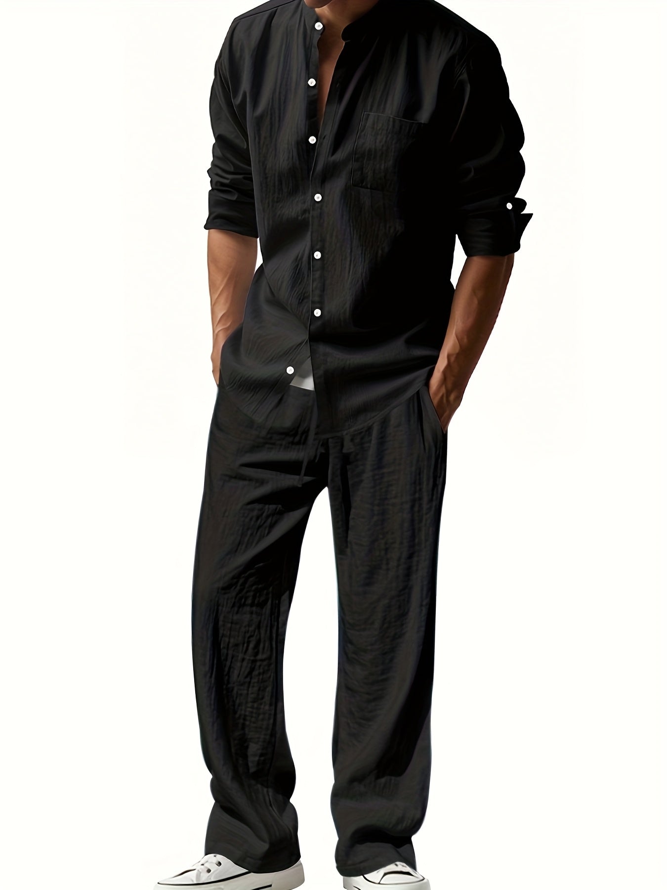 Liam™ | Conjunto casual de lino para un verano sin concesiones
