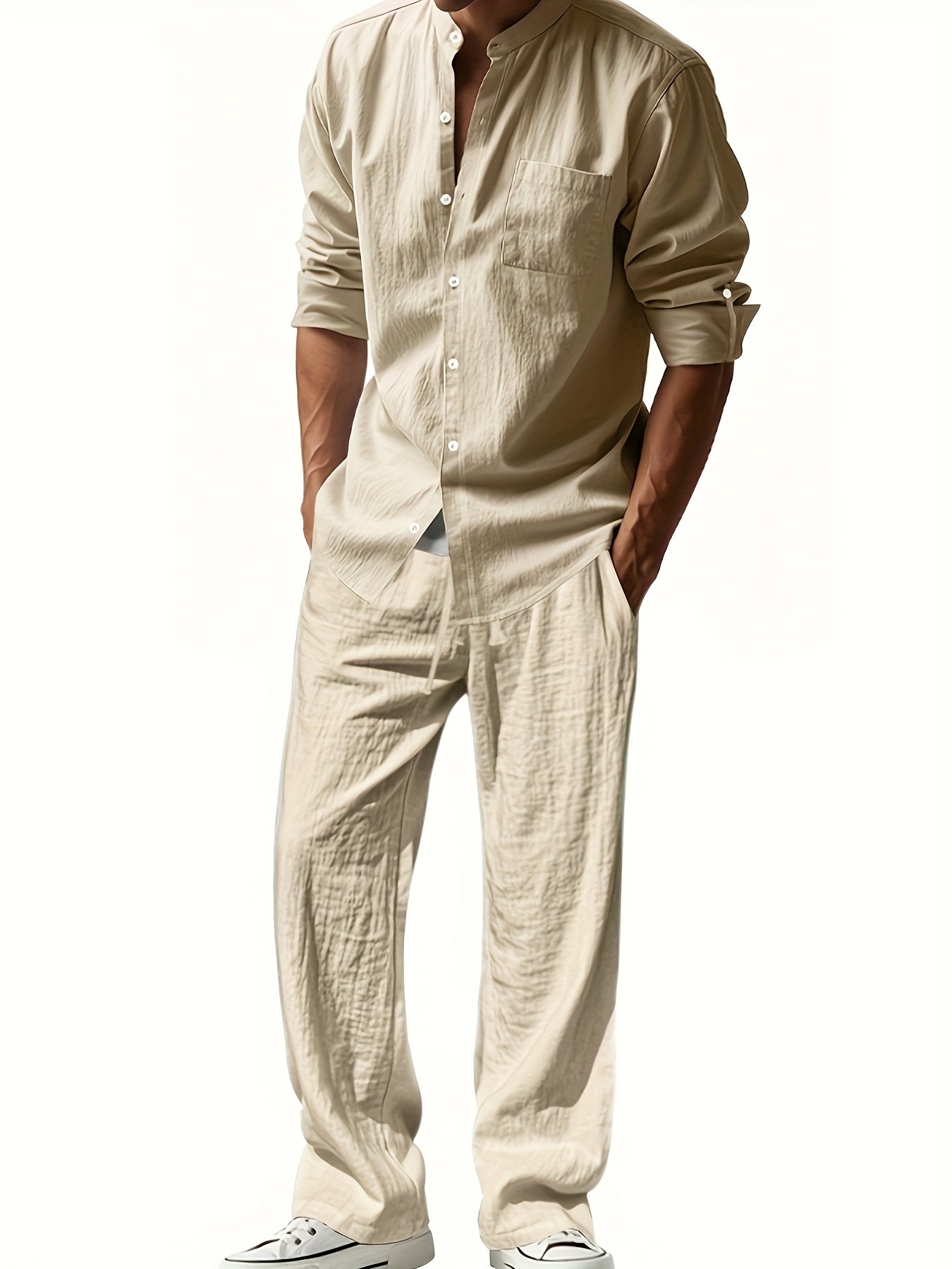 Liam™ | Conjunto casual de lino para un verano sin concesiones