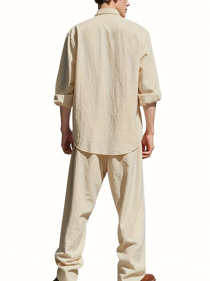 Liam™ | Conjunto casual de lino para un verano sin concesiones