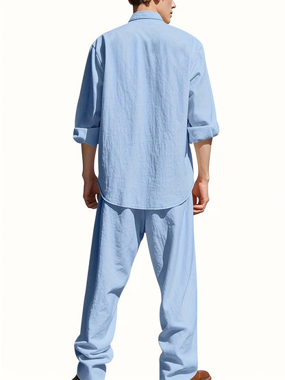 Liam™ | Conjunto casual de lino para un verano sin concesiones