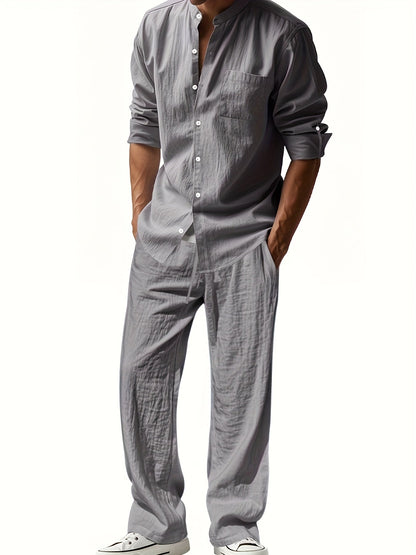 Liam™ | Conjunto casual de lino para un verano sin concesiones