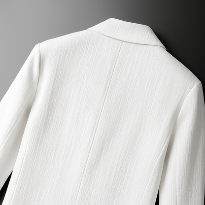 Marcus™️ | Conjunto de blazer de lino que te hará destacar con su sencilla elegancia
