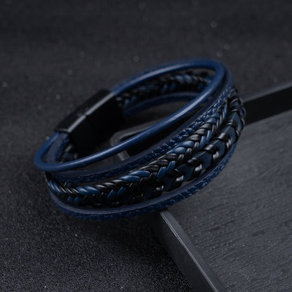 Carlos™️ | Pulsera Exclusiva de Cuero para Hombres