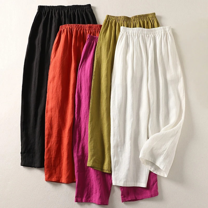 Otilia™ | Pantalones de lino: aireados, naturales y elegantes