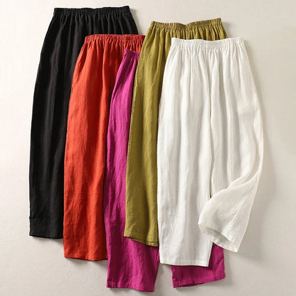 Otilia™ | Pantalones de lino: aireados, naturales y elegantes