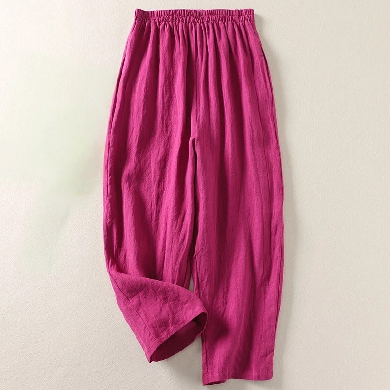 Otilia™ | Pantalones de lino: aireados, naturales y elegantes