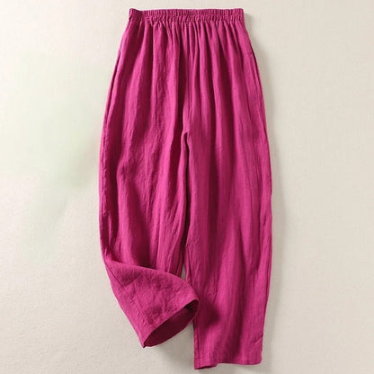 Otilia™ | Pantalones de lino: aireados, naturales y elegantes