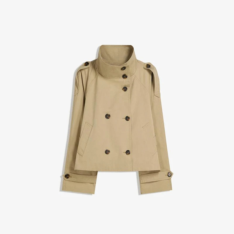 Camila™️ | Chaqueta Trench Corta de Estilo Moderno