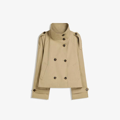 Camila™️ | Chaqueta Trench Corta de Estilo Moderno