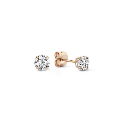 Saga™ | Elegantes pendientes de oro con piedras lunares
