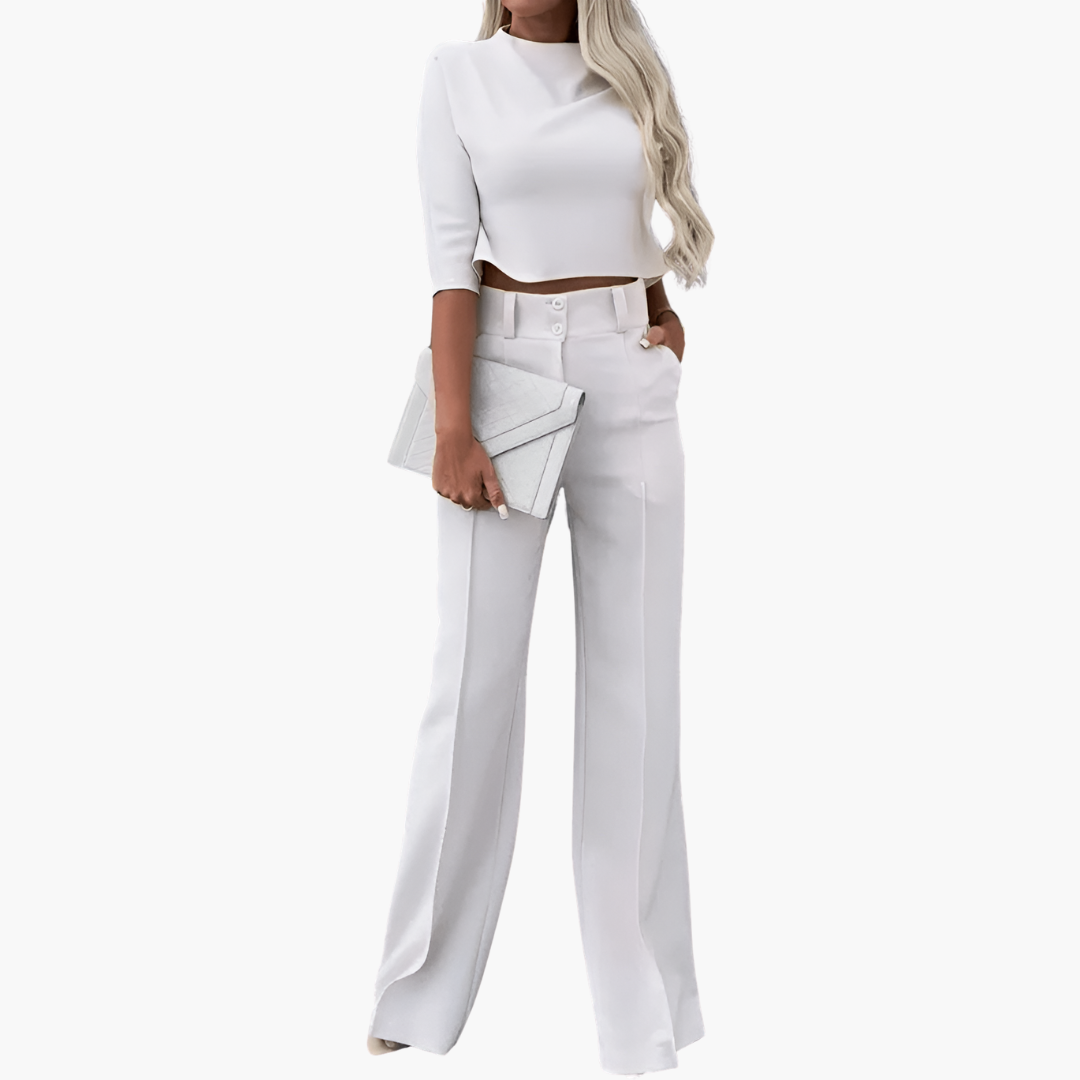 Sanna™ | Conjunto de top corto aireado para un estilo veraniego seguro