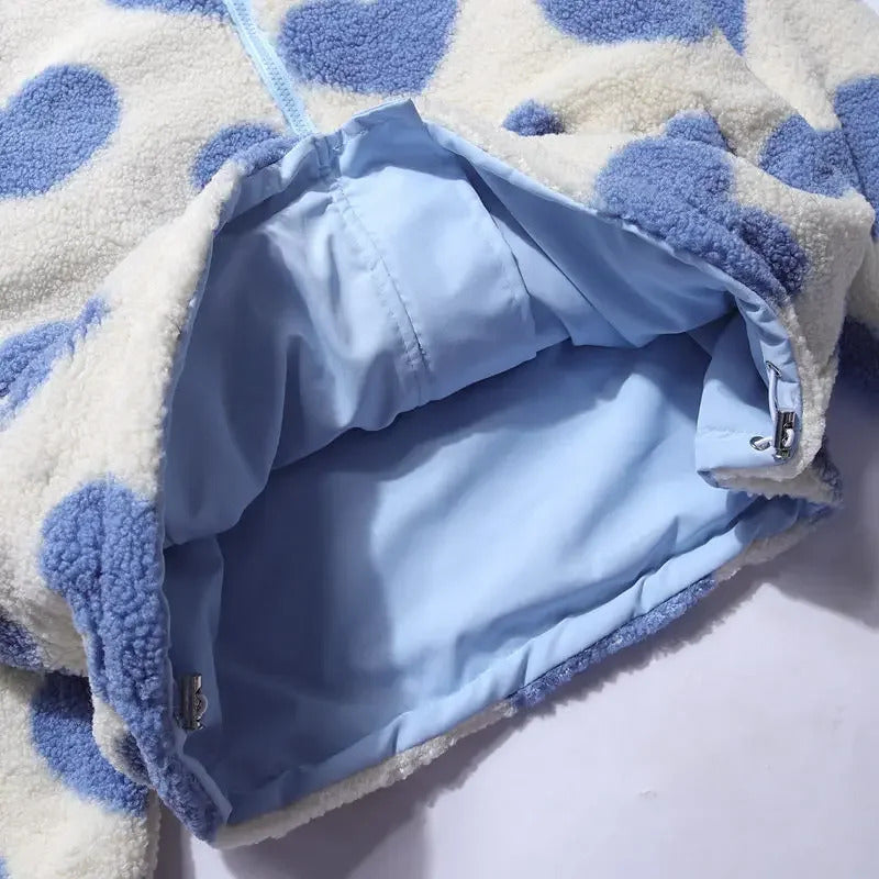 Berta™ | Chaqueta reversible con corazones