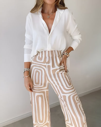 Sigrid™ | Pantalones elegantes con blusa holgada
