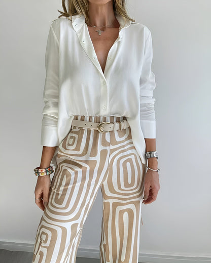 Sigrid™ | Pantalones elegantes con blusa holgada
