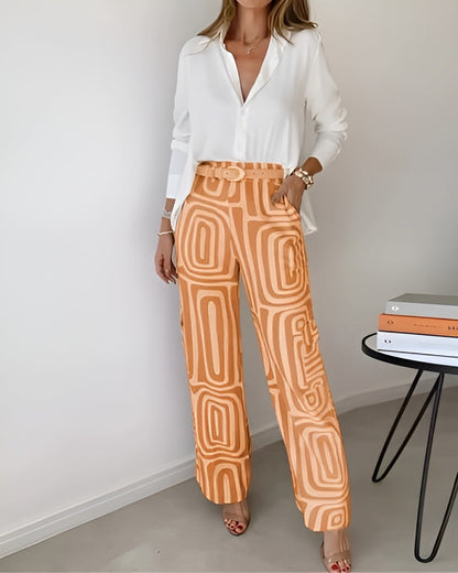 Sigrid™ | Pantalones elegantes con blusa holgada