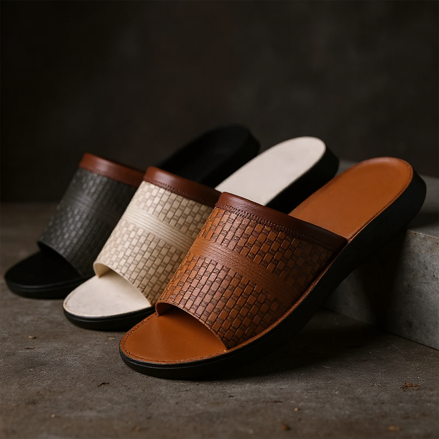 Sivart™ | Sandalias de piel corté