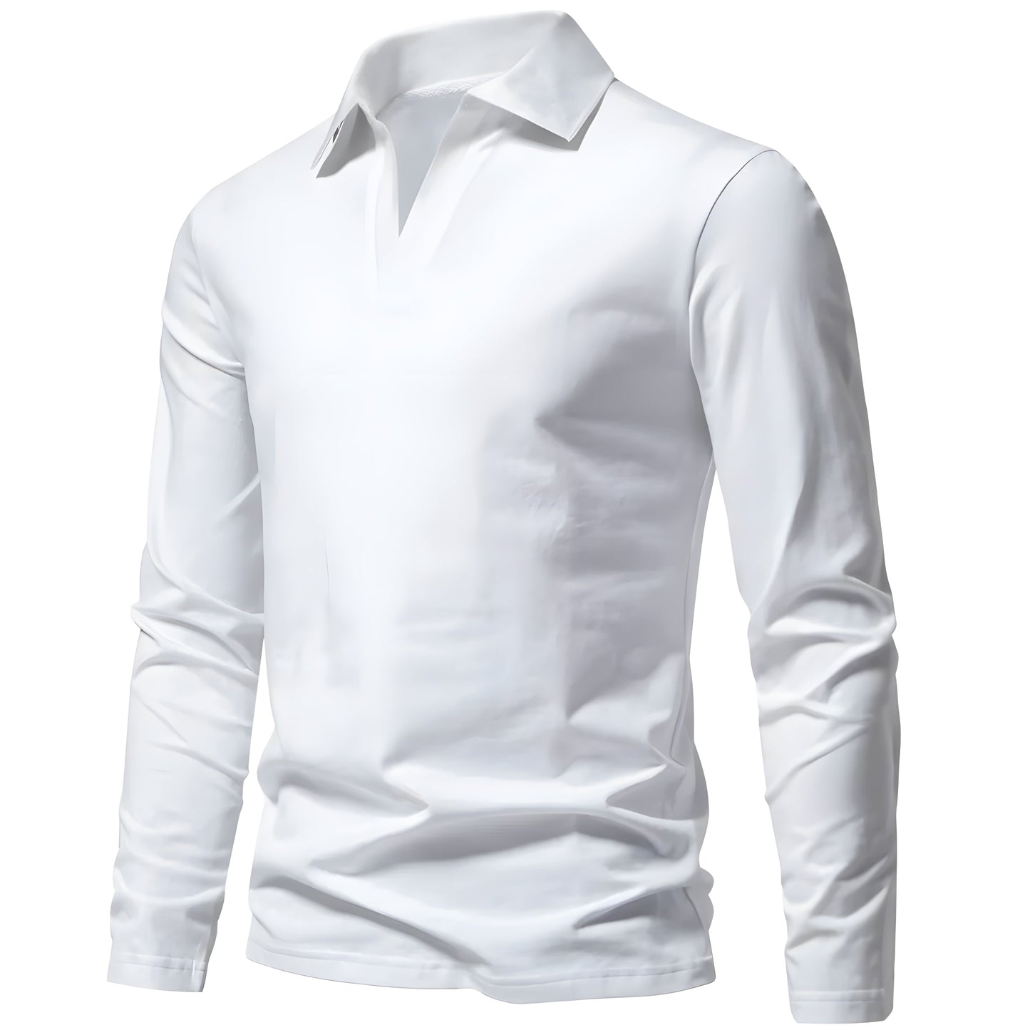 Sixten™ | Polo de manga larga en algodón suave