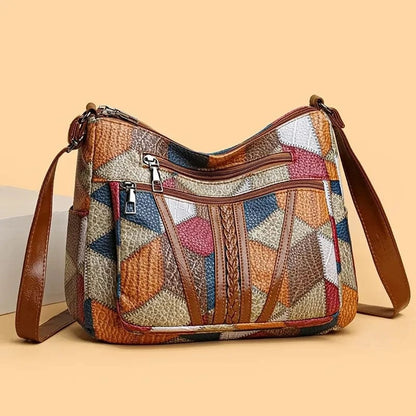 Solara™ | Bolso de cuero con mosaico