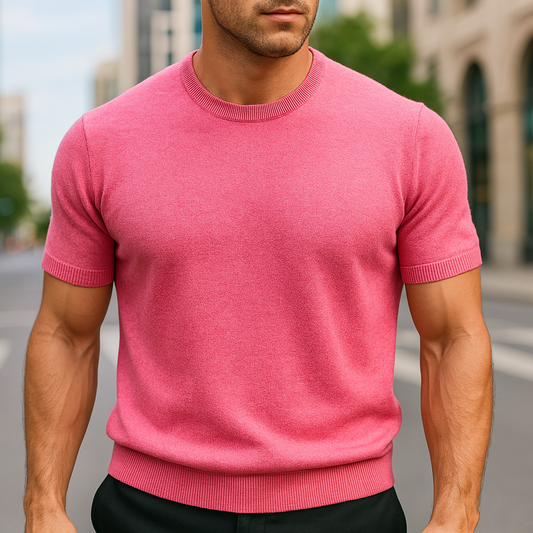 Sverre™ | Camiseta sedosa de lana merino y cachemira
