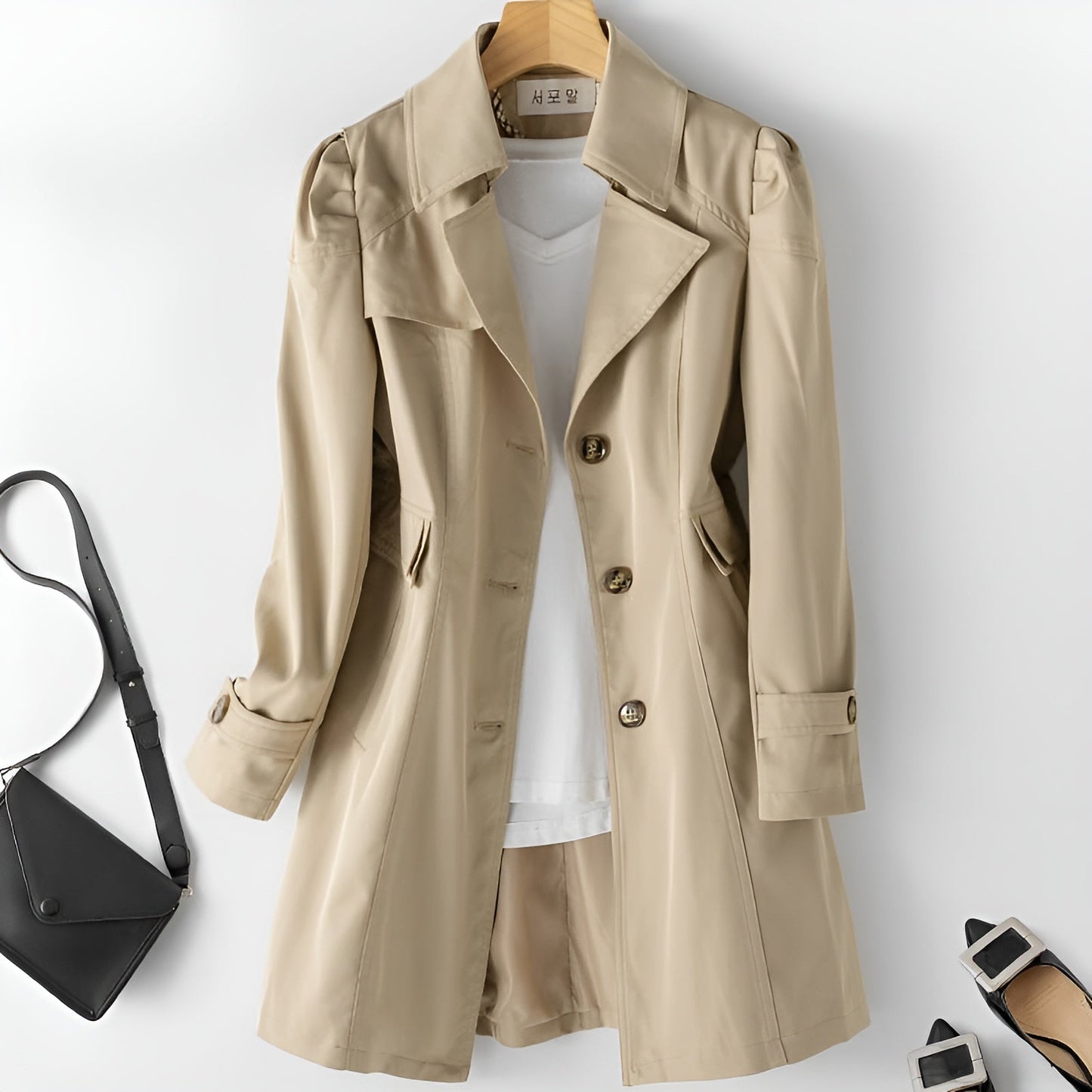 Trina™ | Gabardina atemporal