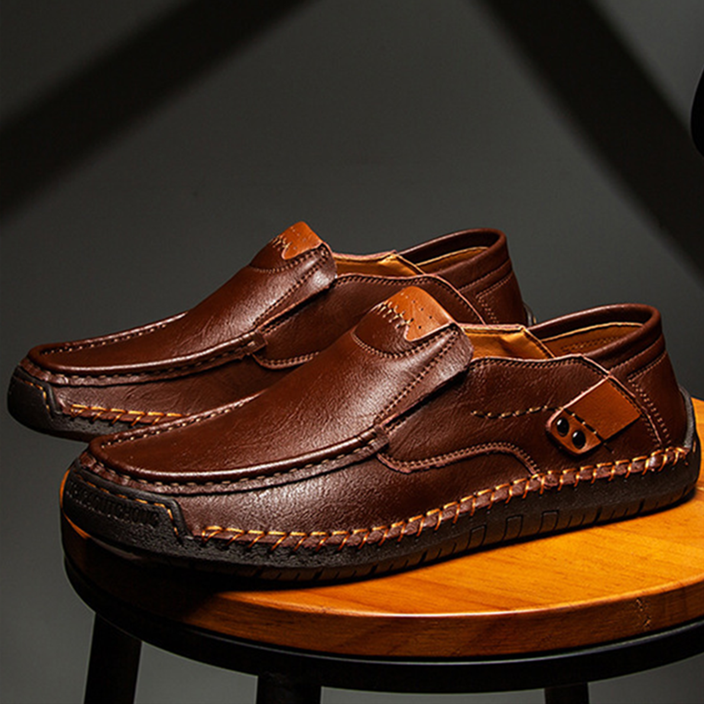 Ulvar™ | Elegantes mocasines en piel de primera calidad