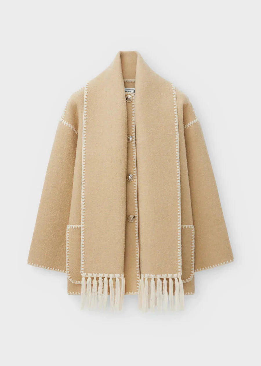 Ylfva™ | Chaqueta con bufanda de moda para mujer