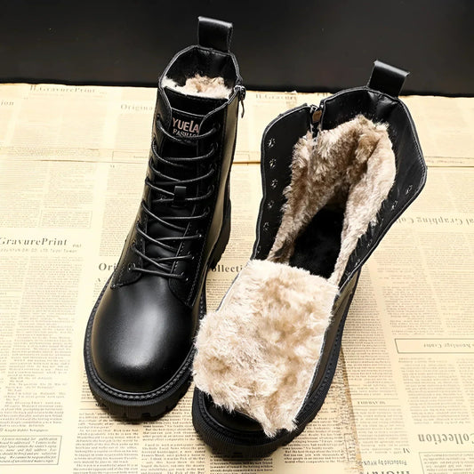 Zorica™ | Botas de piel con forro
