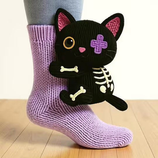 CozyCritters™ | Calcetines cálidos con diseños de animales